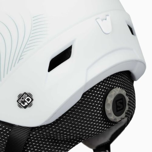 Kask narciarski Salomon Icon LT Visor S2 white/mid blue