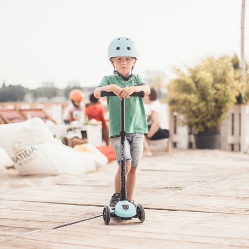 Hulajnoga trójkołowa dziecięca Scoot & Ride Highwaykick 3 LED bluberry