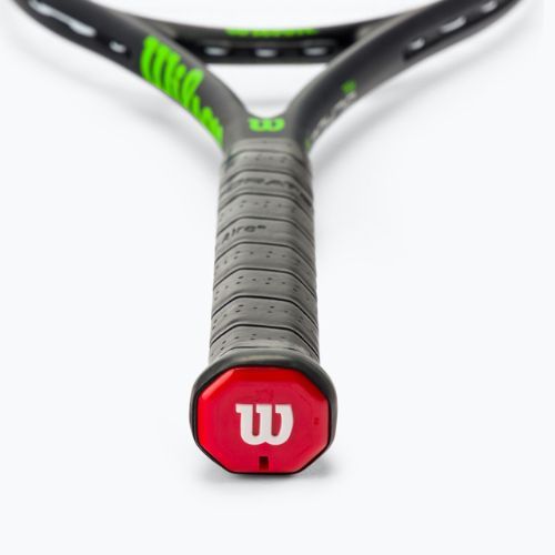 Rakieta tenisowa Wilson Blade Feel 100 black/silver/lime gr.