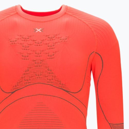 Longsleeve termoaktywny męski X-Bionic Energy Accumulator 4.0 sunset orange/anthracite