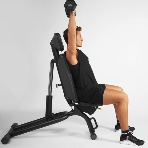 Ławka treningowa Technogym Adjustable Bench black