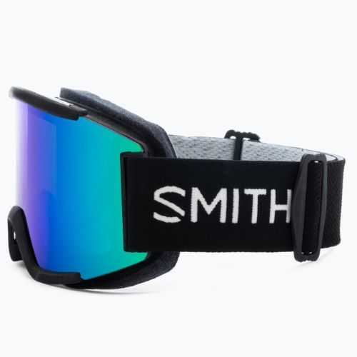 Gogle narciarskie Smith Squad black/chroma pop sun green mirror