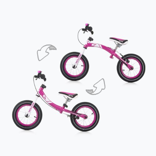 Rowerek biegowy Milly Mally Young pink