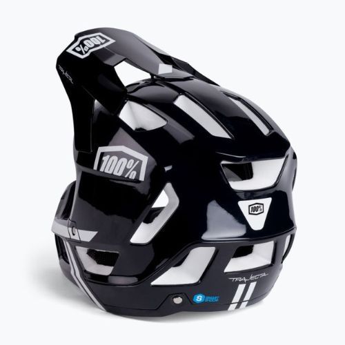 Kask rowerowy 100% Trajecta Helmet W Fidlock FullFace black white