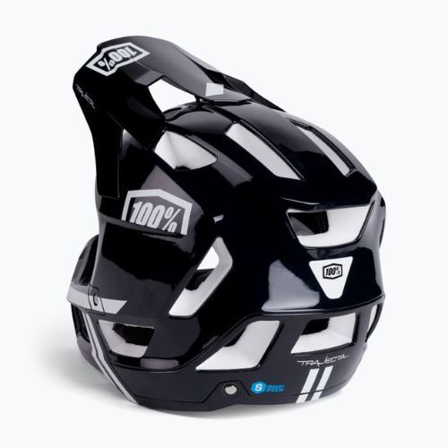 Kask rowerowy 100% Trajecta w/Fidlock black white