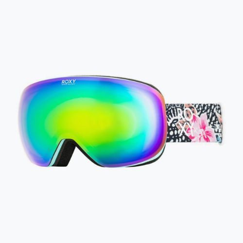 Gogle snowboardowe damskie ROXY Popscreen NXT true black ubuda/nxt varia ml green