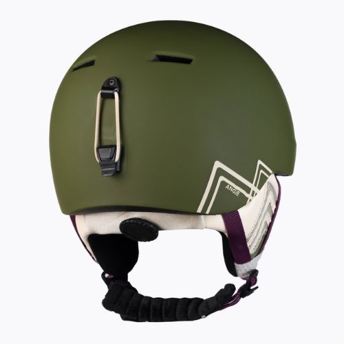 Kask snowboardowy ROXY Angie burnt olive