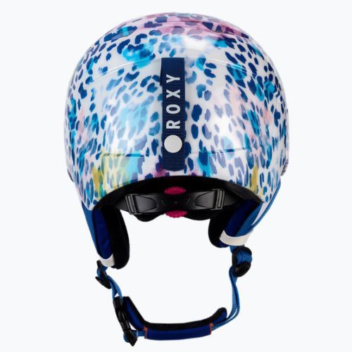 Kask snowboardowy dziecięcy ROXY Slush Girl bright white leopold
