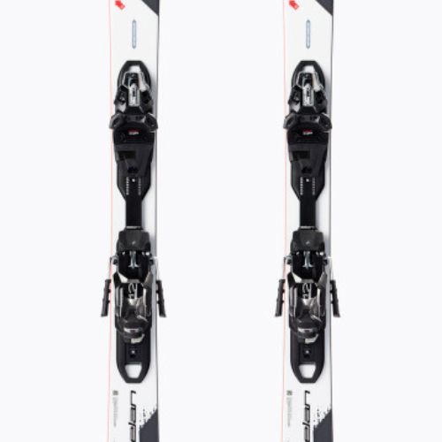 Narty zjazdowe Elan Porsche Design Elan Amphibio + wiązania EMX 12 black/white