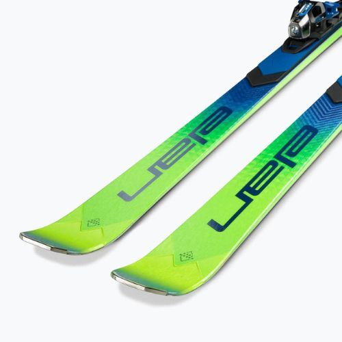Narty zjazdowe Elan Ace SCX Fusion + wiązania EMX 12 green/blue
