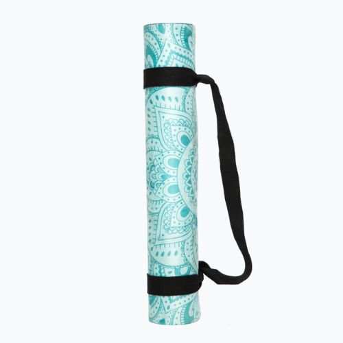 Mata do jogi Yoga Design Lab Combo Yoga 3.5 mm mandala turquoise