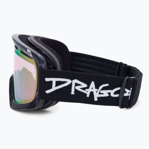Gogle narciarskie DRAGON D1 OTG sketchy/lumalens pink ion/lumalens dark smoke 40461-008