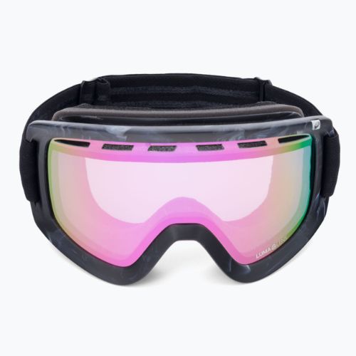 Gogle narciarskie DRAGON D1 OTG sketchy/lumalens pink ion/lumalens dark smoke 40461-008