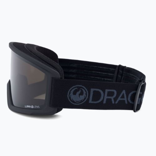 Gogle narciarskie DRAGON DX3 OTG blackout/lumalens dark smoke