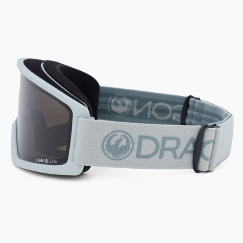 Gogle narciarskie DRAGON DX3 OTG light salt/lumalens dark smoke