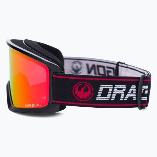 Gogle narciarskie DRAGON DX3 OTG infrared/lumalens red ion