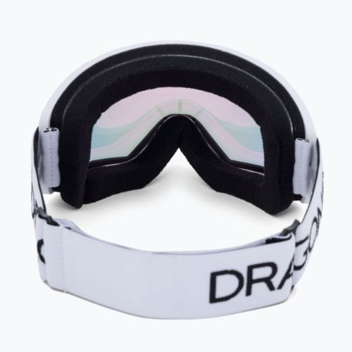 Gogle narciarskie DRAGON DX3 OTG white/lumalens pink ion