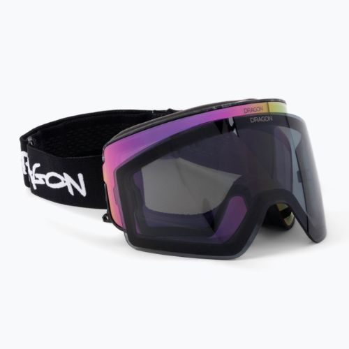 Gogle narciarskie DRAGON PXV2 sketchy/lumalens pink ion/lumalens dark smoke 42348-009