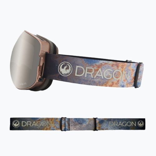 Gogle narciarskie DRAGON X2 slate/lumalens silver ion/amber 40454-030