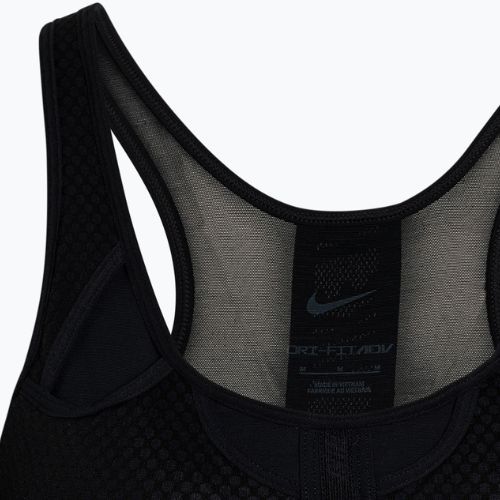 Biustonosz treningowy Nike Swoosh UltraBreathe black/dk smoke gray