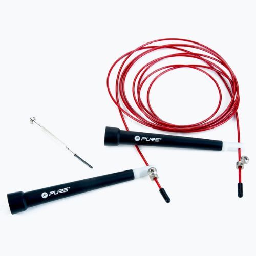 Skakanka Pure2Improve Speed Rope czerwona 2159