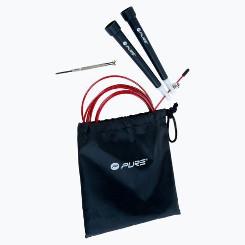 Skakanka Pure2Improve Speed Rope czerwona 2159
