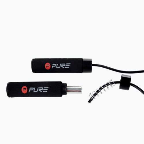 Skakanka z obciążeniem Pure2Improve Weighted Jumprope czarna 2168