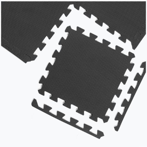 Mata ochronna Pure2Improve Puzzle 8-częściowa czarna 2814