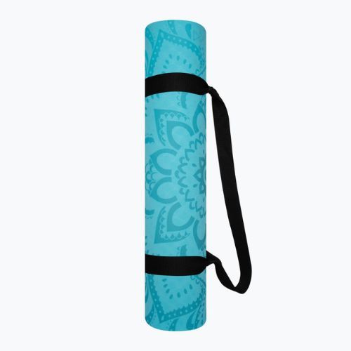 Mata do jogi Yoga Design Lab Flow Pure 6 mm mandala aqua