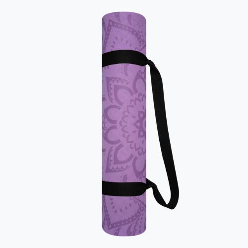 Mata do jogi Yoga Design Lab Flow Pure 6 mm mandala lavender