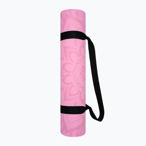 Mata do jogi Yoga Design Lab Flow Pure 6 mm mandala rose