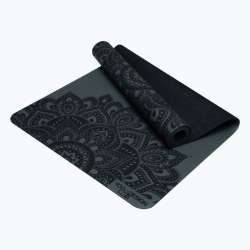 Mata do jogi Yoga Design Lab Infinity Yoga 3 mm mandala charcoal