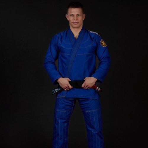 GI do brazylijskiego jiu-jitsu męskie Ground Game Champion 2.0 niebieskie