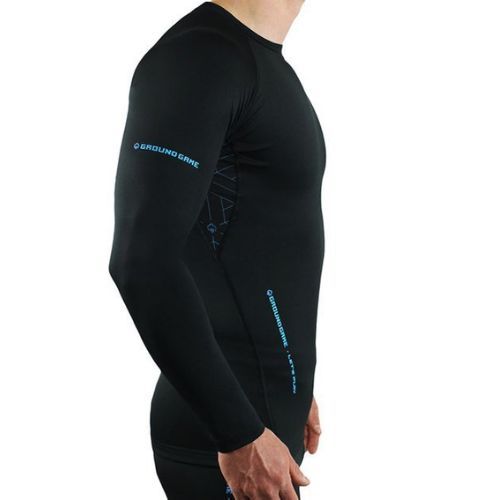 Rashguard longsleeve męski Ground Game Athletic 3.0 czarny