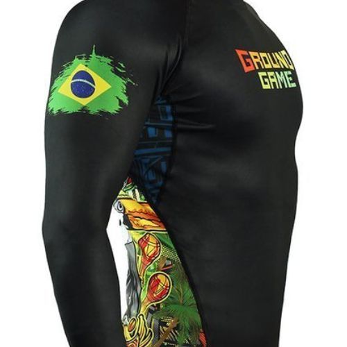 Rashguard longsleeve męski Ground Game Brasil