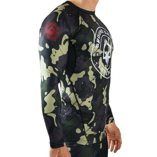 Rashguard longsleeve męski Ground Game Moro 3.0 zielony