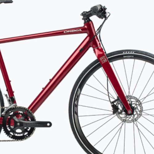 Rower miejski Orbea Vector 10 2022 metalic dark red