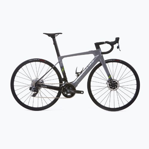 Rower szosowy elektryczny Cipollini FLUSSO DISC BRAKE SRAM RIVAL AXS greynardo carbon shiny
