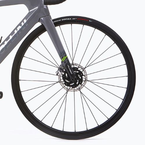 Rower szosowy elektryczny Cipollini FLUSSO DISC BRAKE SRAM RIVAL AXS greynardo carbon shiny