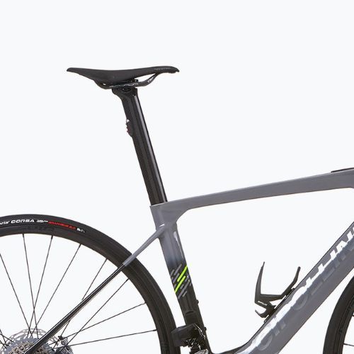Rower szosowy elektryczny Cipollini FLUSSO DISC BRAKE SRAM RIVAL AXS greynardo carbon shiny