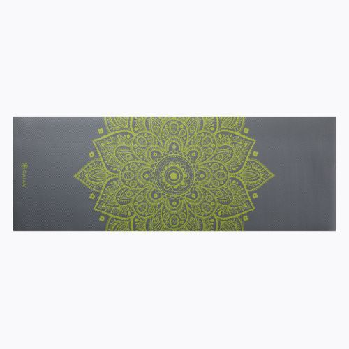 Mata do jogi Gaiam Citron Sundial 6 mm szara 61333