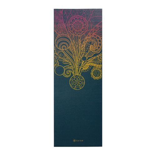 Mata do jogi Gaiam Vivid Zest 4 mm granatowa 63414