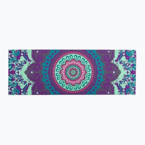 Mata do jogi Gaiam Moroccan Garden 4 mm fioletowa 62612