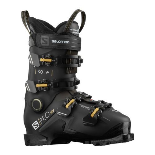 Buty narciarskie damskie Salomon S/Pro HV 90 GW black/belluga/gold