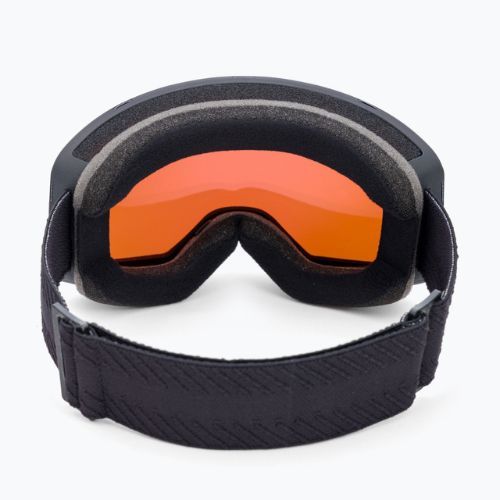 Gogle snowboardowe Quiksilver Storm true black/amber rose blue