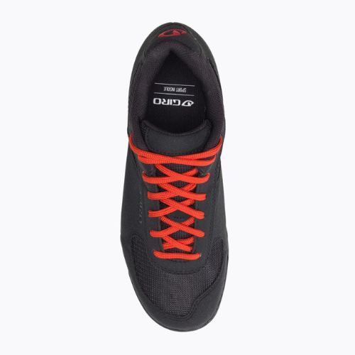 Buty rowerowe MTB męskie Giro Rumble VR black/glowing red