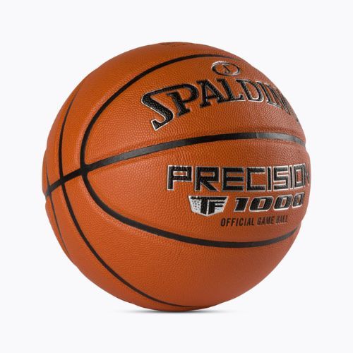 Piłka do koszykówki Spalding TF-1000 Precision Logo FIBA pomarańczowa rozmiar 7