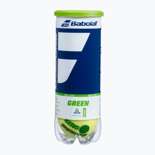 Piłki tenisowe Babolat Green 3 szt. yellow