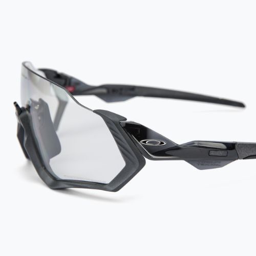 Okulary przeciwsłoneczne Oakley Flight Jacket steel/clear to black photochromic