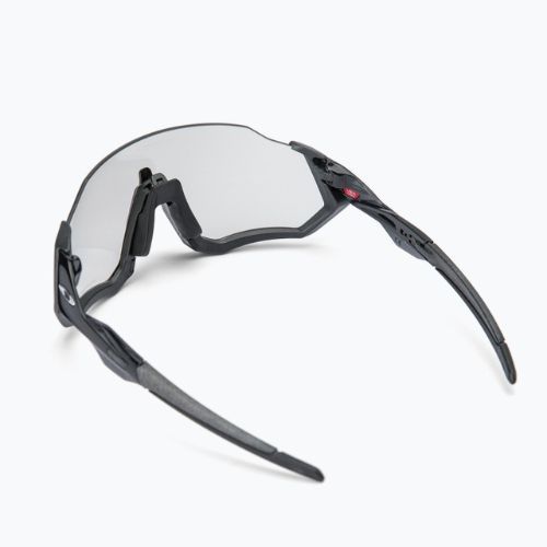 Okulary przeciwsłoneczne Oakley Flight Jacket steel/clear to black photochromic